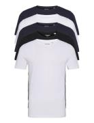 Jack & J S Jjeorganic Basic Tee Ss O-Ne 5Pk Mp Noos Svart