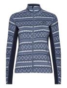 Olga Fleece Sport Sweat-shirts & Hoodies Fleeces & Midlayers Blue Kari...