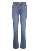 Pulz Jeans Pzemma Hw Jeans Medium Straigh Blå