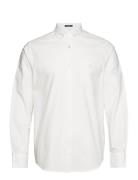 Reg Beefy Oxford Bd Tops Shirts Casual White GANT
