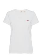 LEVI´S Women Perfect Vneck White + Cotton Vit