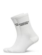 2-Pack Logo Socks Sport Socks Regular Socks White Röhnisch