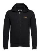 Sweatshirt Tops Sweat-shirts & Hoodies Hoodies Black EA7