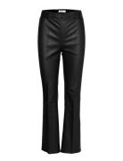 Dante6 Tyson Crop Flare Leather Pants Svart