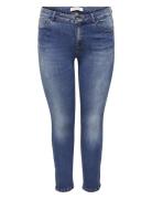 ONLY Carmakoma Carkarla Reg Ank Sk Jeans Bj11336 Noos Blå