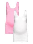 Mlheal Tank Top 2-Pack A. Tops T-shirts & Tops Sleeveless Multi/patter...