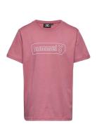 Hmltomb T-Shirt S/S Sport T-shirts Short-sleeved Pink Hummel