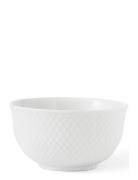 Lyngby Porcelæn Rhombe Bowl Ø11 Cm White Vit