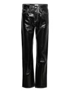 Orion Tar Black Bottoms Trousers Leather Leggings-Byxor Black EYTYS