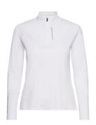 Addy Long Sleeve Sport T-shirts & Tops Long-sleeved White Röhnisch