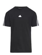 U Fi 3S T Sport T-shirts Short-sleeved Black Adidas Performance