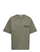 Costbart Cbsvea Ss Tee Khaki Green