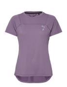 W Seasons Coolcell Tee Sport T-shirts & Tops Short-sleeved Purple PUMA