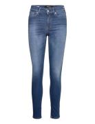 Luzien Trousers Recycled 360 Hyperflex Bottoms Jeans Skinny Blue Repla...