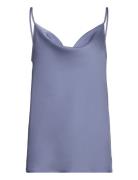 Viravenna Singlet Strap Top/Dc Tops T-shirts & Tops Sleeveless Blue Vi...