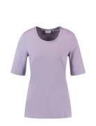 T-Shirt 1/2 Sleeve Tops T-shirts & Tops Short-sleeved Purple Gerry Web...