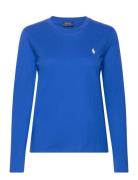 Polo Ralph Lauren Long-Sleeve Jersey Crewneck Tee Blå