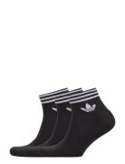 Tref Ank Sck Hc Sport Socks Footies-ankle Socks Black Adidas Originals