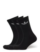 Tre Crw Cush3Pp Sport Socks Regular Socks Black Adidas Originals