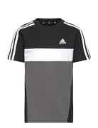J 3S Tib T Sport T-shirts Short-sleeved Black Adidas Sportswear