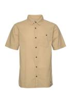 Bolam Ss Sport Polos Short-sleeved Beige Quiksilver