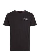 Tommy Hilfiger Cn Ss Tee Logo Svart