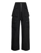 Anatol Trousers Bottoms Trousers Cargo Pants Black HOLZWEILER
