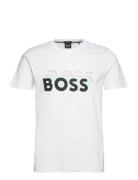 Tessler 187 Tops T-shirts Short-sleeved White BOSS