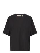 Kasiaiw Tshirt Tops T-shirts & Tops Short-sleeved Black InWear