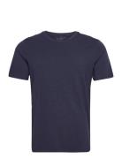 Jacbamboo Tee Ln Tops T-shirts Short-sleeved Navy Jack & J S
