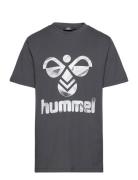 Hmlsofus T-Shirt S/S Sport T-shirts Short-sleeved Grey Hummel