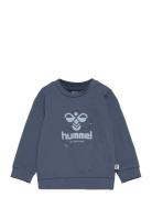 Hmlcitrus Sweatshirt Sport Sweat-shirts & Hoodies Sweat-shirts Blue Hu...