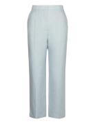 Classic Lady - Solid Linen Bottoms Trousers Suitpants Blue Day Birger ...