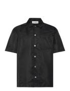 Recycled Nylon Summer Shirt Designers Shirts Short-sleeved Black HAN K...