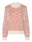 Objcita L/S Knit Pullover Pb14 Tops Knitwear Jumpers Red Object