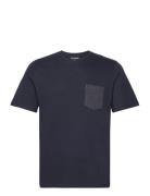 Jjkota Tee Ss Crew Neck Tops T-shirts Short-sleeved Navy Jack & J S