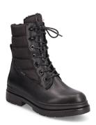 Women Boots Shoes Boots Ankle Boots Laced Boots Black Tamaris