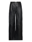 2Nd Pax - Leather Appeal Bottoms Trousers Leather Leggings-Byxor Black...