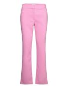 Elvira Trouser Bottoms Trousers Flared Pink MAUD