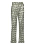Rayleers Pant Bottoms Trousers Flared Green Résumé
