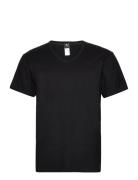 Dovre Dovre T-Shirts V-Neck Organic Svart