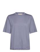 Bottas Tee Tops T-shirts & Tops Short-sleeved Blue Residus