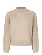 Second Female Brookline Knit New O-Neck Beige