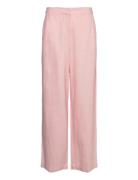 Mschkarima Ginia Pants Bottoms Trousers Straight Leg Pink MSCH Copenha...