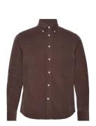 Morris Douglas Cord Shirt Brun