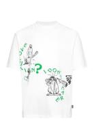 Evolution T-Shirt Designers T-shirts Short-sleeved White Pas De Mer