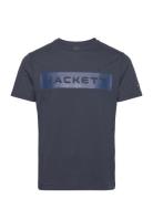 Hs Hackett Tee Tops T-shirts Short-sleeved Navy Hackett London