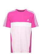 J 3S Tib T Sport T-shirts Short-sleeved Pink Adidas Performance