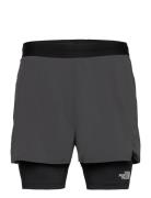 M Ma Lab Dual Shorts Sport Shorts Sport Shorts Grey The North Face
