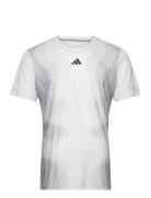 Freelift Tee Pro Sport T-shirts Short-sleeved Grey Adidas Performance